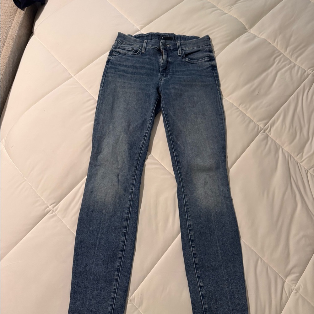 MOTHER The Looker Ankle Jeans | Size 25 | Medium Wash Skinny